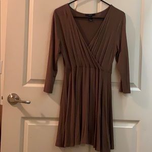 Mocha brown dress